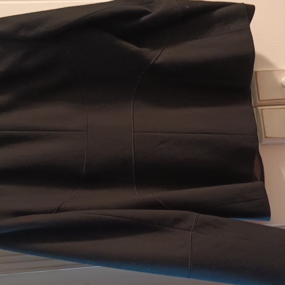 Black Wool Jacket - image 8